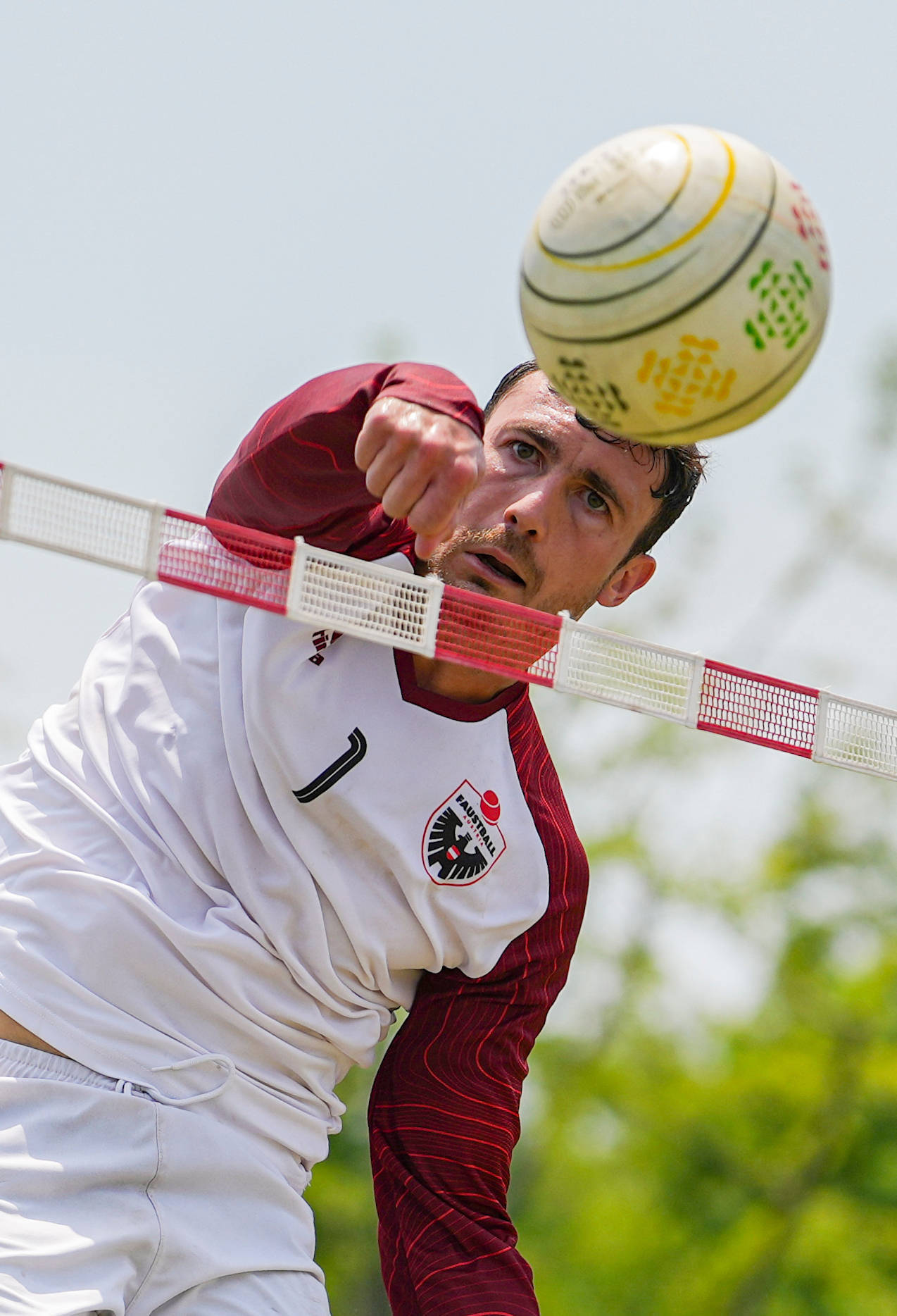 （成都世运会）浮士德球——男子铜牌赛：奥地利队获得季军