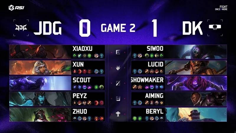 LOL亚洲邀请赛JDG0:2不敌DK，LPL与LCK实力差距明显？