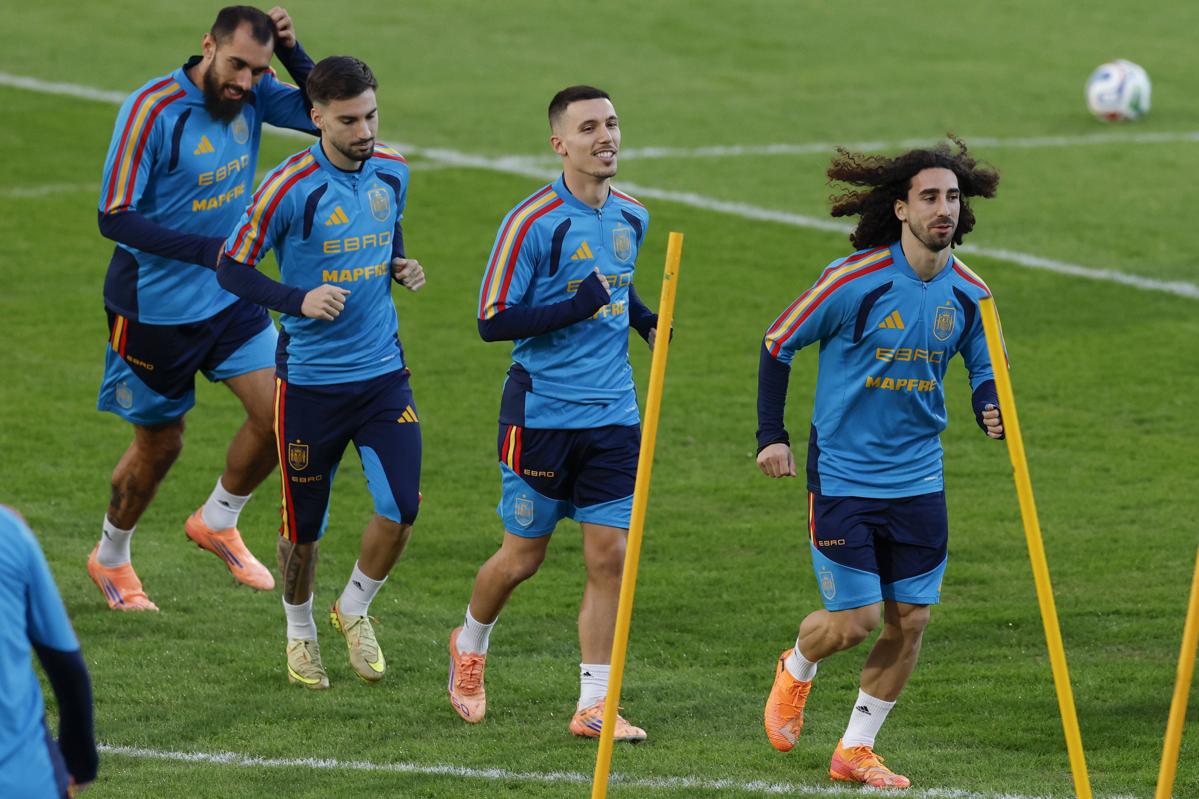 (外代二线)足球——世界杯预选赛:西班牙赛前备战